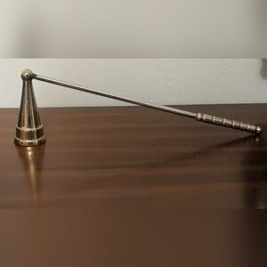 Sophisticated Gold Candle Snuffer
